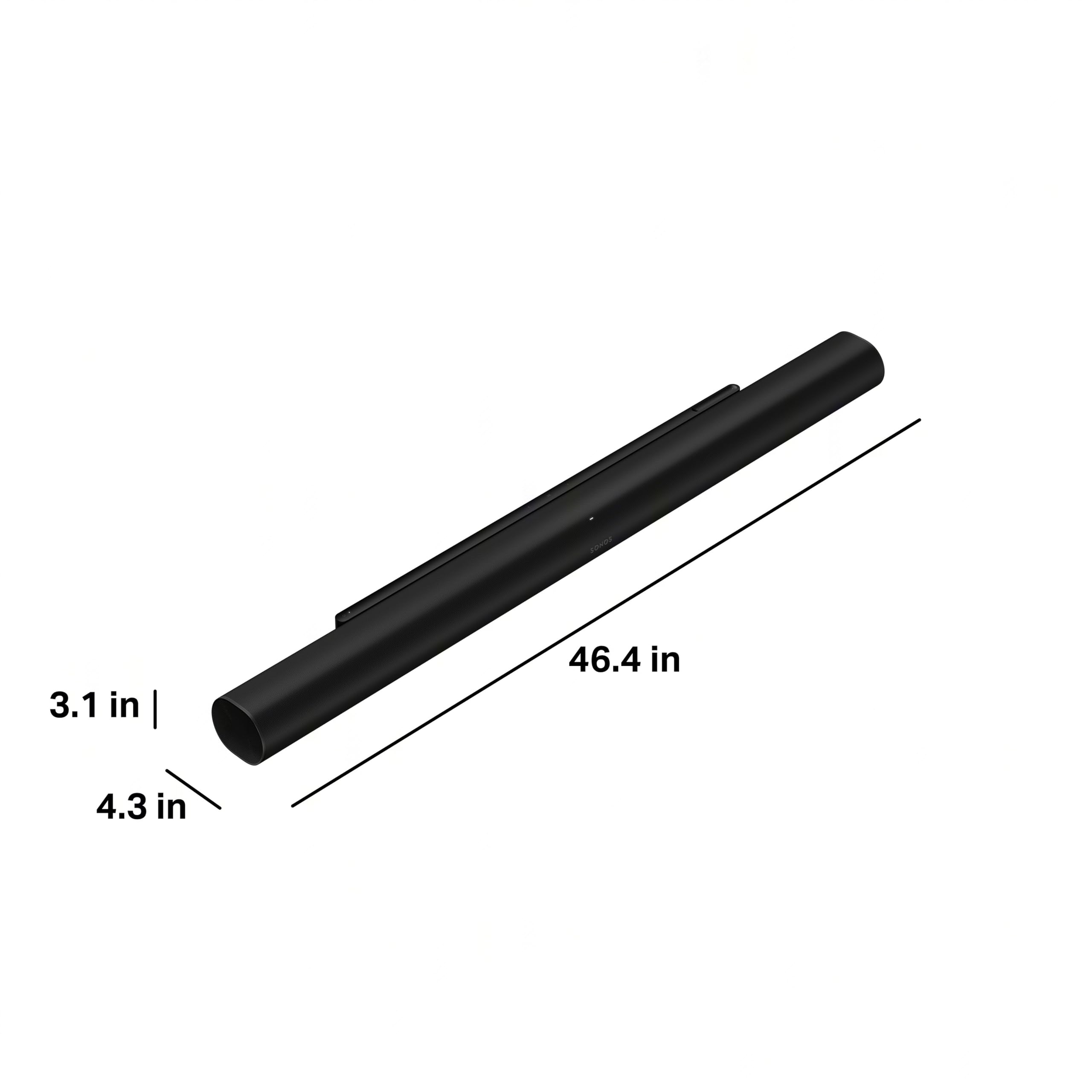 Sonos Arc Ultra Soundbar com Dolby Atmos e controle de voz - Som